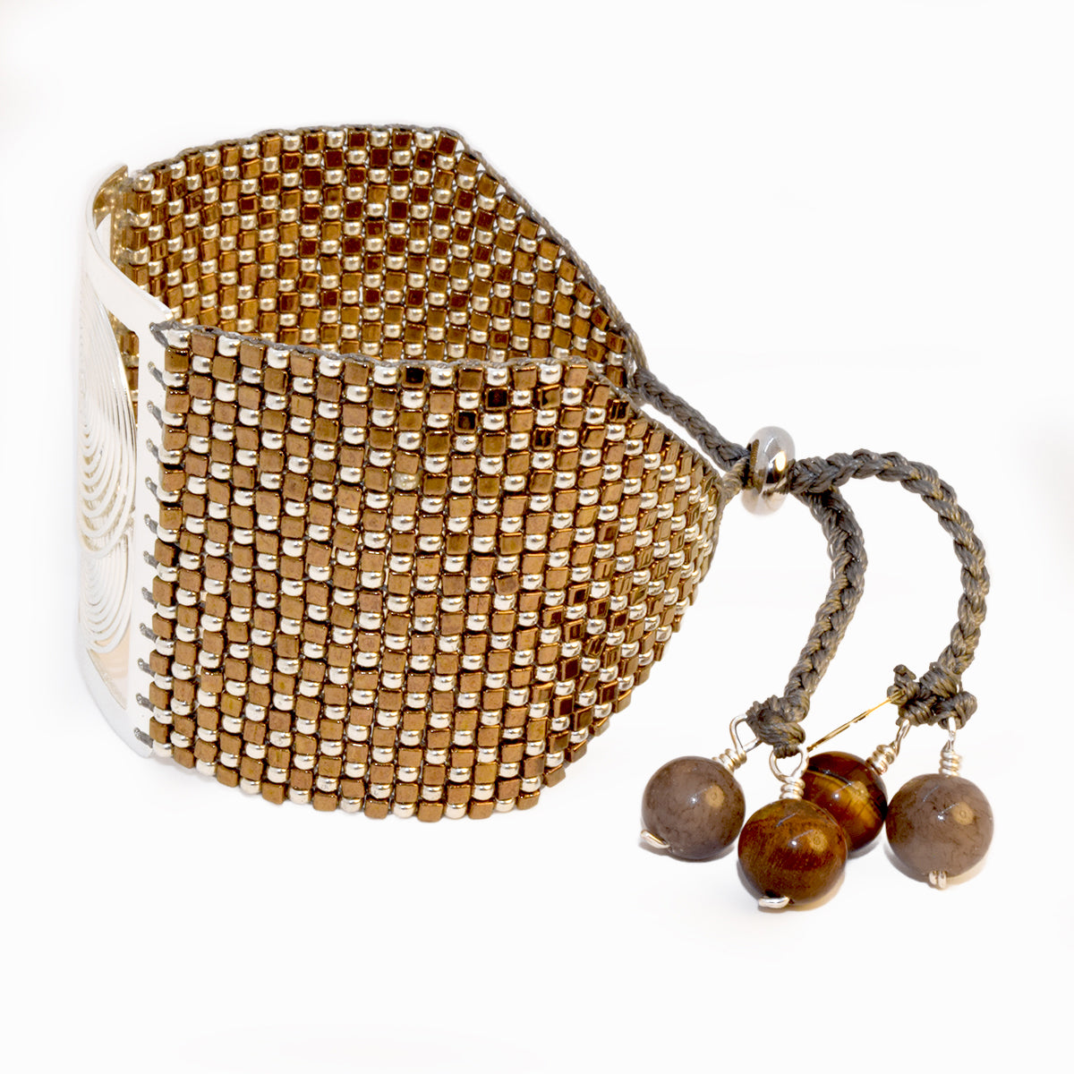 SEVILLE BRACELET IN SILVER AND BRONZE