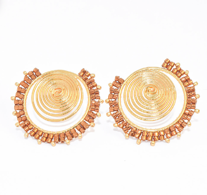 SEVILLE EARRINGS IN COPPER