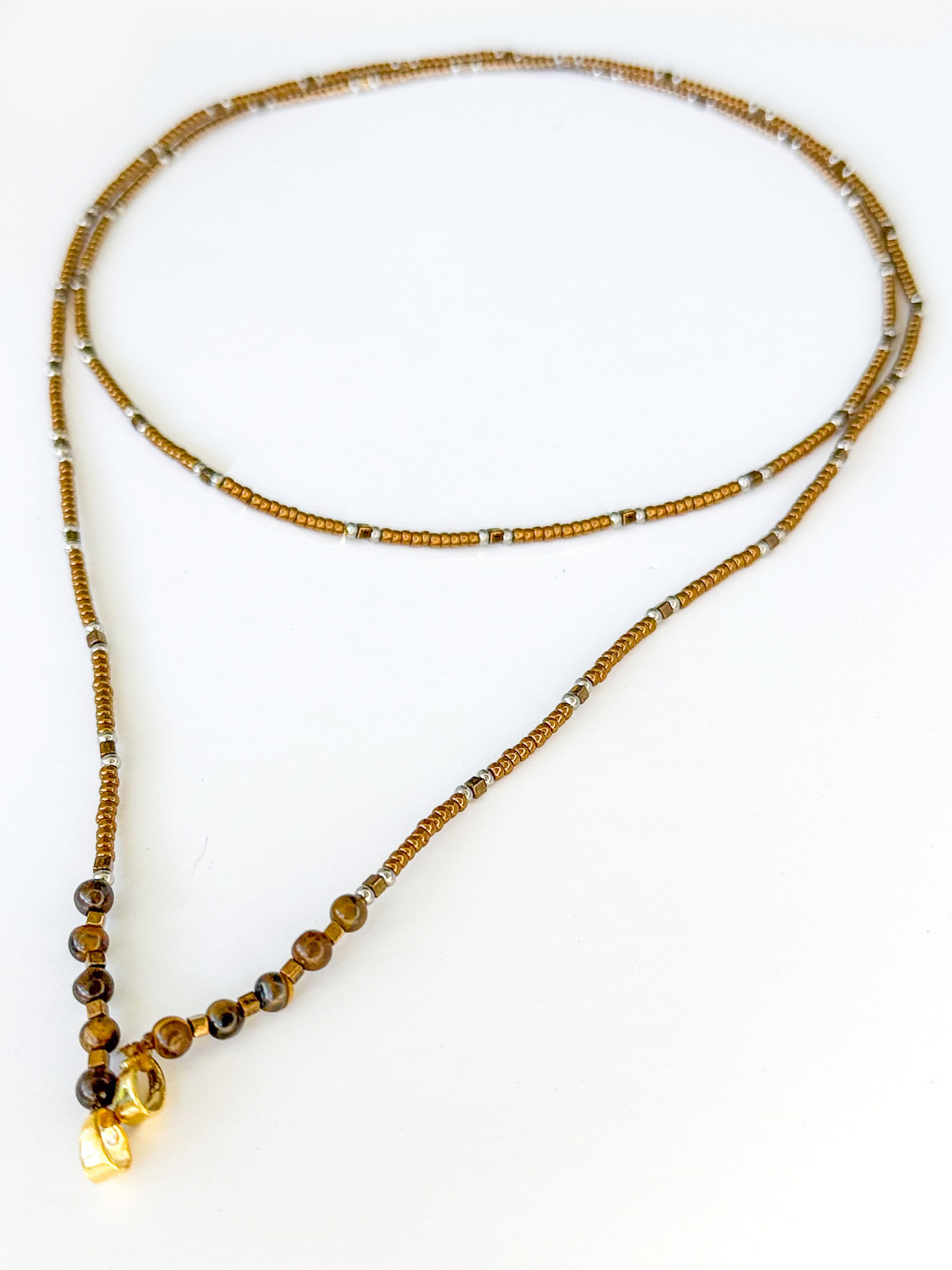 BEADS NECKACE N/GP 26012