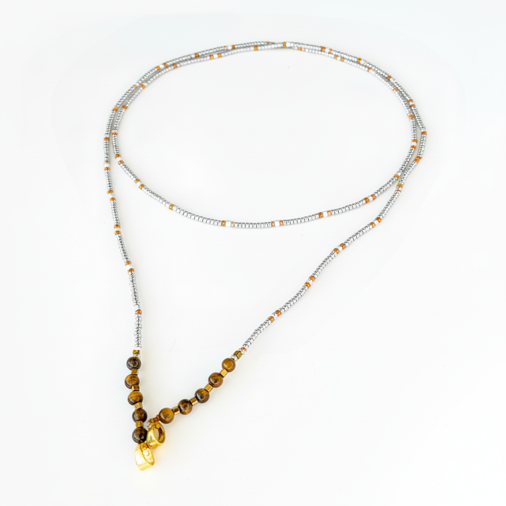 BEADS NECKACE N/GP 26010