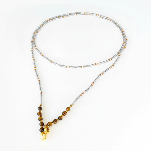 BEADS NECKLACE N/GP 26010