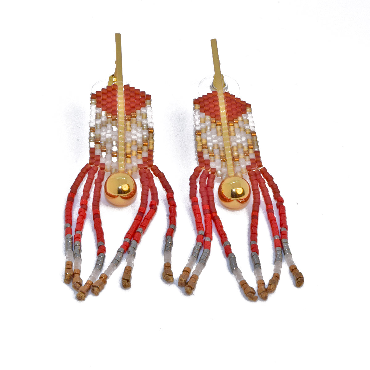 FINE ART EARRINGS IN FULL COLOR