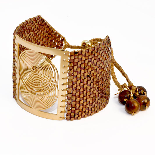 SEVILLE BRACELET IN GOLD AND COPPER