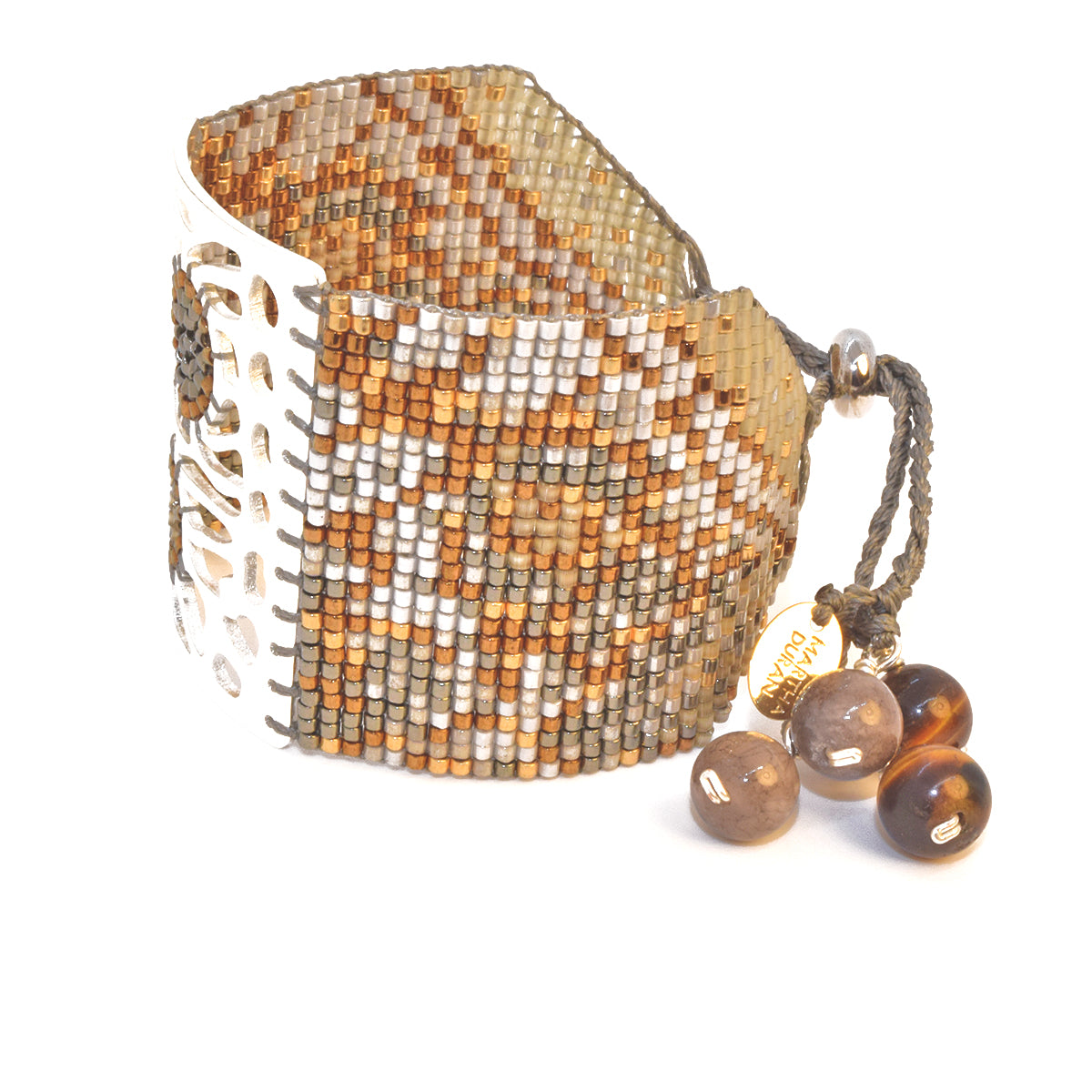 BUTTERFLY BRACELET IN SILVER, GOLD, COPPER AND GUNMETAL