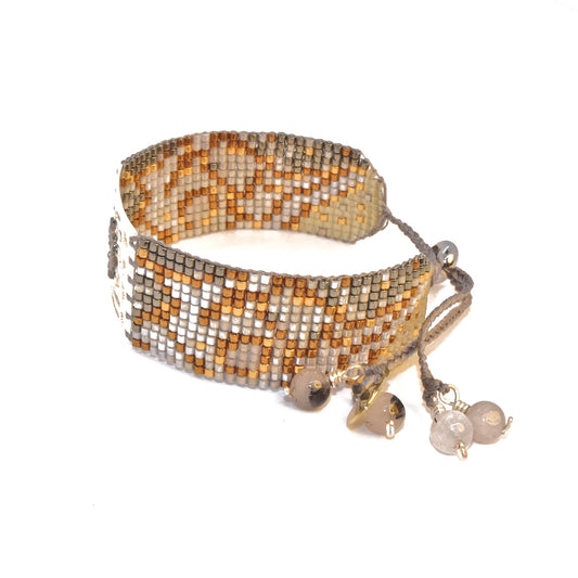 BUTTERFLY BRACELET IN SILVER, GOLD, COPPER AND GUNMETAL