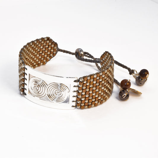 SEVILLE BRACELET IN SILVER AND BRONZE