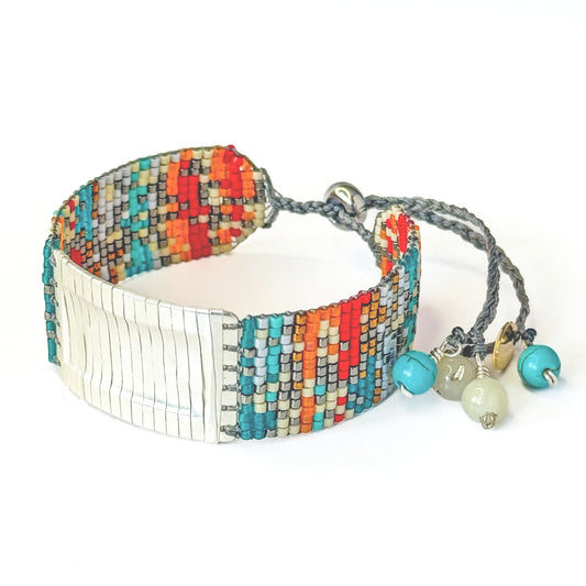 SILVER LACE  BRACELET M/SP 26009