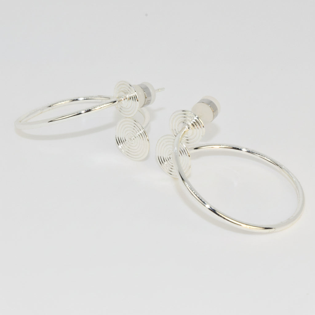 SOLSTICE EARRINGS IN SILVER