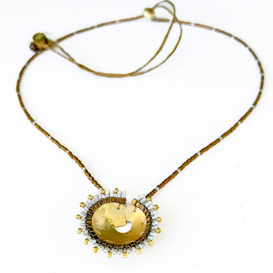NAUTILUS NECKLACE N/GP 26001
