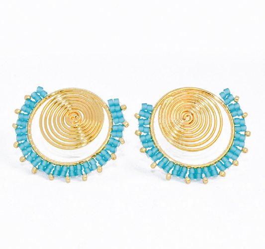 SEVILLE EARRINGS IN TURQUOISE