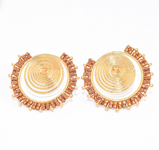SEVILLE EARRINGS IN COPPER