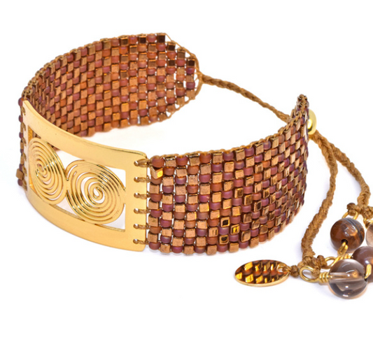 SEVILLE BRACELET IN GOLD AND COPPER