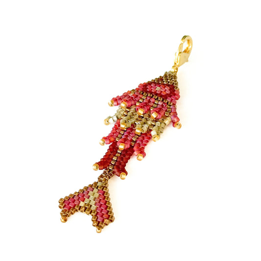 TROPICAL SNAPPER NECKLACE CHARM C/GP 26002