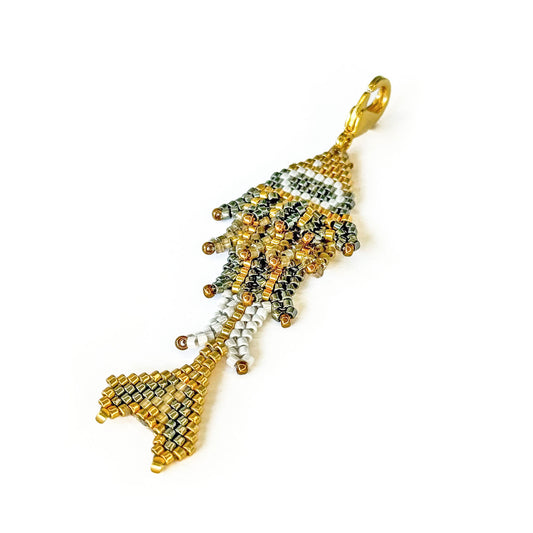TROPICAL SNAPPER NECKLACE CHARM C/GP 26006