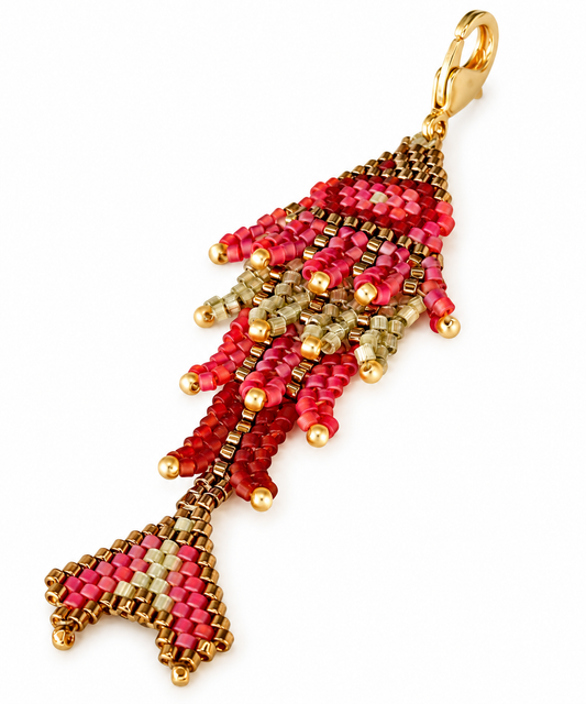 TROPICAL SNAPPER NECKLACE CHARM C/GP 26002