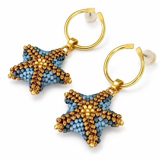 ASTRO EARRINGS-CHARMS E/GP 26004